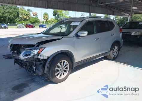 2017 Nissan Rogue Sv z USA, uszkodzony, nr VIN JN8AT2MT8HW140127